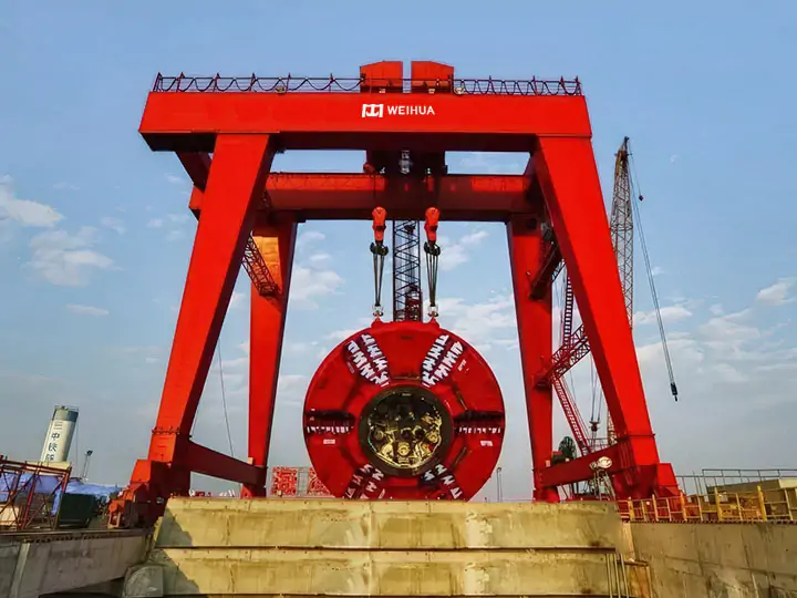 Gantry Crane for Shield Tunn